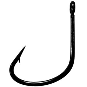 Gamakatsu LS-3513F N/L New Label Eyed Hooks Black – Einzelhaken