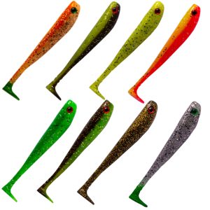 GapShad Gummiköder 11,5cm – 4 Gummifische