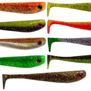 GapShad Soft 11,5cm Gummishads – 4 Gummifische