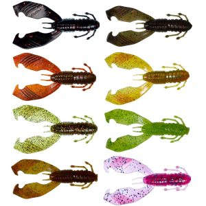 Gunki Boogie Craw 7,5cm 4,51g – 10 Gummikrebse