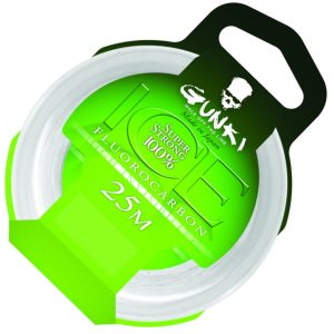 Gunki Fluorcarbon Ice Schnur – 25m Fluorocarbon Vorfach