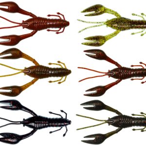 Gunki Hourra Craw 10cm 9,4g – 6 Gummikrebse