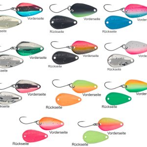Gunki Spoon Reinbo Sway 2g 2,33cm – Forellenblinker