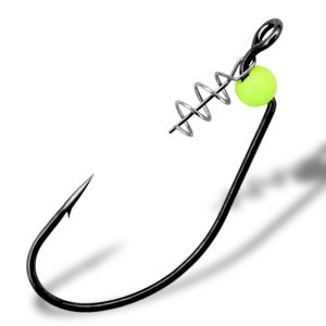 Gurza 101 Worm LEHS – 5 Angelhaken mit Schraubspirale