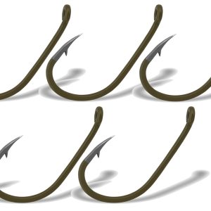 Gurza Kiji C Ring Camou – 5 Karpfenhaken