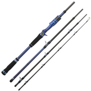 Hearty Rise Slash Monster BC 2,10m 20-80g – Reise Baitcasterrute