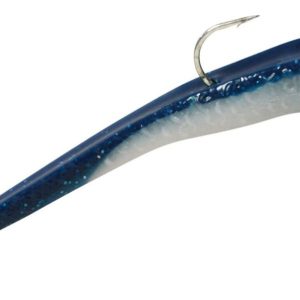 Hogy Twitcher 8/0 + Jiggin 23cm Gummifisch blue black
