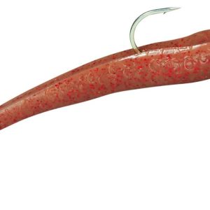 Hogy Twitcher + Paddle 20cm Gummifisch amberfarben