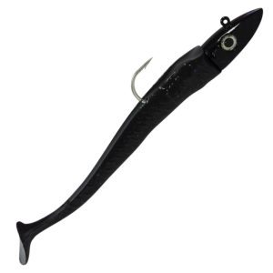 Hogy Twitcher + Paddle 20cm Gummifisch black/purple
