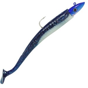 Hogy Twitcher + Paddle 20cm Gummifisch blue/black