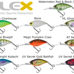 Illex BLOCK RIPPER 48 MR 4,8cm 8,5g schwimmend Wobbler