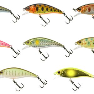Illex FLAT TRICOROLL 55 S 5,5cm 5,3g Sinkender Wobbler