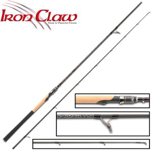 Iron Claw High-V S-802MH Zander 2,40m 20-55g – Spinnrute