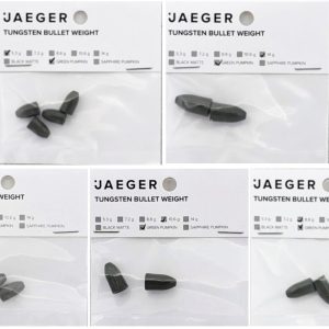 Jaeger Fishing Green Pumpkin Tungsten Bullet Weight – Bulletgewichte