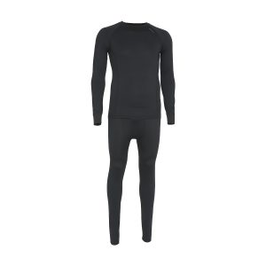 Kinetic Base Layer Set Black – warme Unterwäsche
