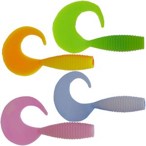 Kinetic Curlypup 5,1cm 2g Garlic -10 Gummiköder