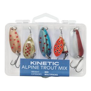 Kinetic Alpine Trout – 5 Forellenköder im Set
