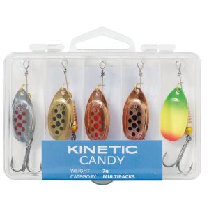 Kinetic Candy 7g – 5 Spinner im Set