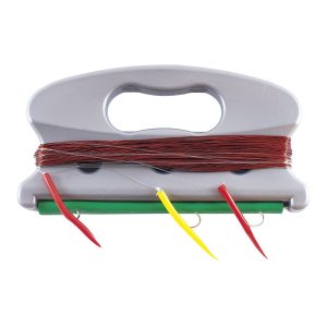 Kinetic Fiskeharpe Cable Wire 0.62mm 50m – Handangel mit Gummimakks