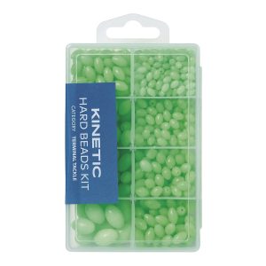 Kinetic Hard Beads Kit Green Glow – 579 Perlen für Brandungsvorfächer