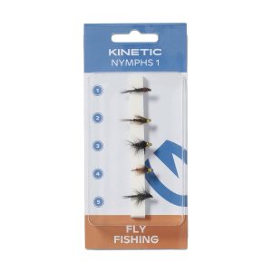 Kinetic Nympf Flies 1 – 5 Nymphen