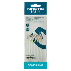 Kinetic Sabiki Circle Hook 130cm Fishskin/Flash – Heringssystem