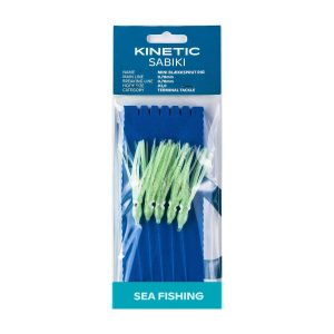 Kinetic Sabiki Mini Blekksprut #2/0 150cm Glow – Meerespaternoster