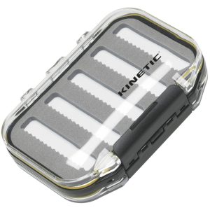 Kinetic Waterproof Fly Box 12.5x10x4.2cm Clear – wasserdichte Fliegenbox