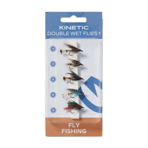 Kinetic Wet Flies Dubble Hook 1 – 5 Nassfliegen