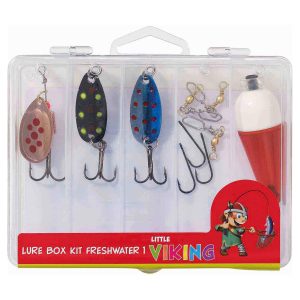 Kinetic Little Viking Lure Box Kit Freshwater – 13-teiliges Angelset