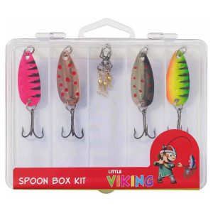 Kinetic Little Viking Spoon Box Kit Kinder Angelset – Blinkerset