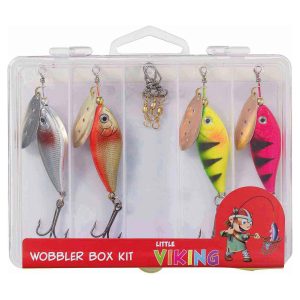 Kinetic Little Viking Wobbler Box Kit – Kinder Angelset Wobbler