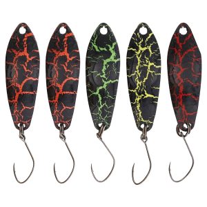 Kinetic Masu Multipack Spoon 3.8g Mix – 5 Forellenköder
