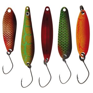 Kinetic Multipack Spoon 2 2.5-3.8G Mix – 5 Forellenspoons