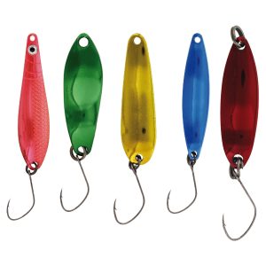 Kinetic Multipack Spoon 6 2.5-3.8G Mix – 5 Forellenköder im Set