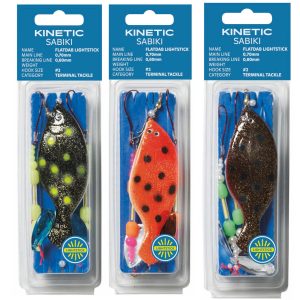 Kinetic Sabiki Flatdab Lightstick 110cm – Buttlöffel Meeresvorfach