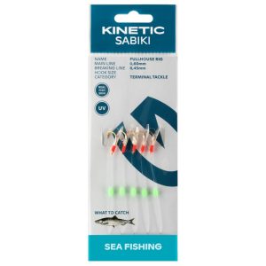 Kinetic Sabiki Fullhouse 130cm Fishskin – Heringsvorfach