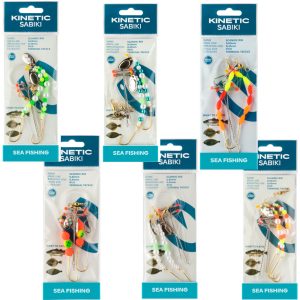 Kinetic Sabiki Scandic #1/0 110cm 0.60mm 0.45mm – Brandungsvorfach