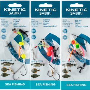 Kinetic Sabiki Surf #1/0 120cm 0.70mm 0.45mm – Brandungsvorfach