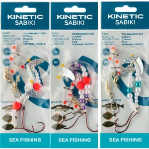 Kinetic Sabiki Tournament #1/0 120cm 0.70mm 0.50mm – Plattfischvorfach