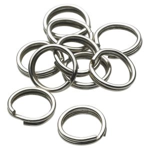 Kinetic Stainless Steel Splitring – 10 Sprengringe