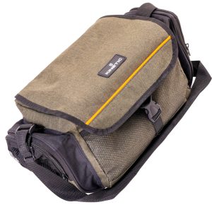 Kinetic Tackle Bag Boxes Olive Melange/Orange – Angeltasche mit Boxen