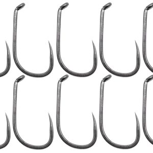 Korda Basix Wide Gape Barbless Hook – 10 Karpfenhaken