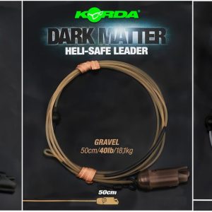 Korda Dark Matter Leader Heli Safe 50cm 40lb – Karpfenvorfach