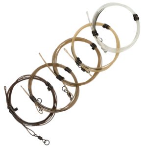 Korda Dark Matter Leader Size 8 Ring Swivel 100cm 30lb – Karpfenleader