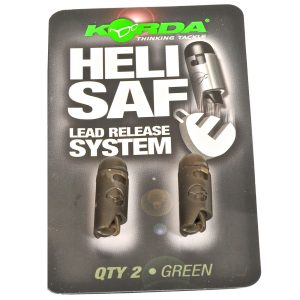 Korda Heli Safe Green – 2 Lead Clips