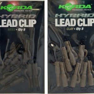 Korda Hybrid Lead Clips – 8 Bleiclips