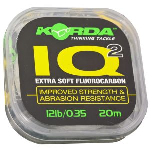Korda IQ2 Extra Soft 0,35mm 12lbs 20m – Vorfachschnur