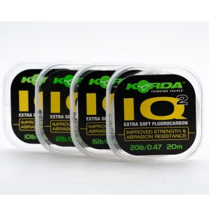 Korda IQ2 Extra Soft Fluorocarbon – 20m Vorfachschnur