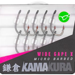 Korda Kamakura Wide Gape X Hooks – 10 Karpfenhaken